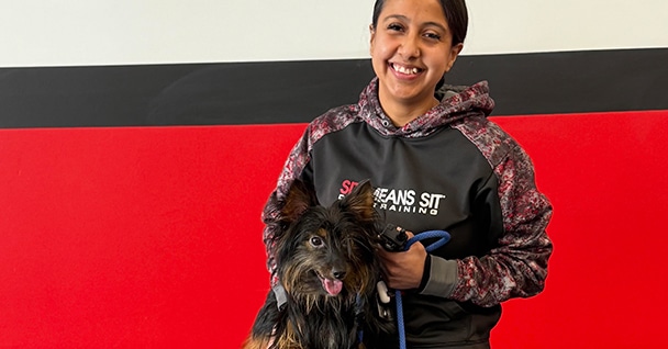 Jo, trainer at Sit Means Sit